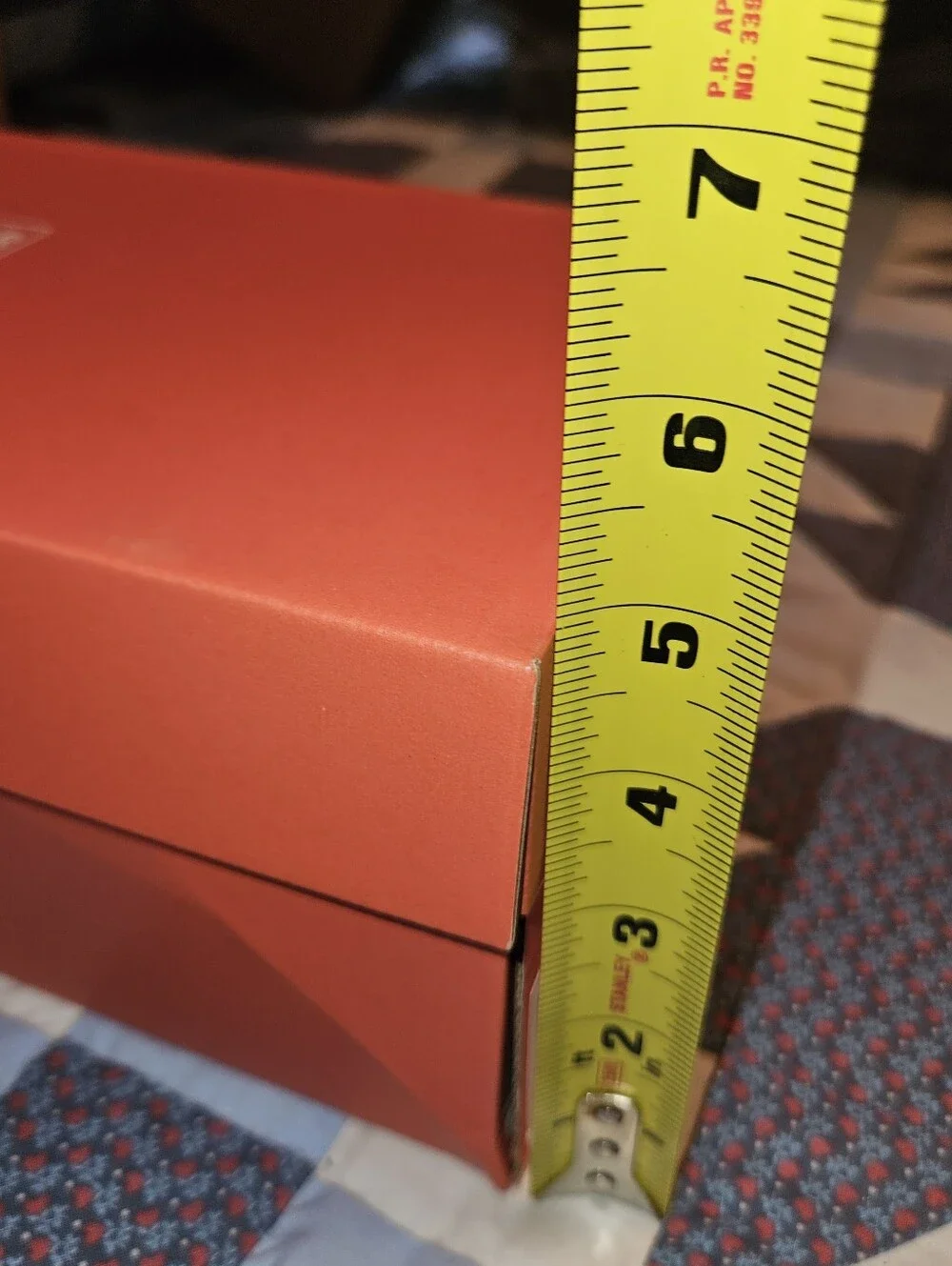 Converse Orange All Star Chuck Taylor Empty Shoebox